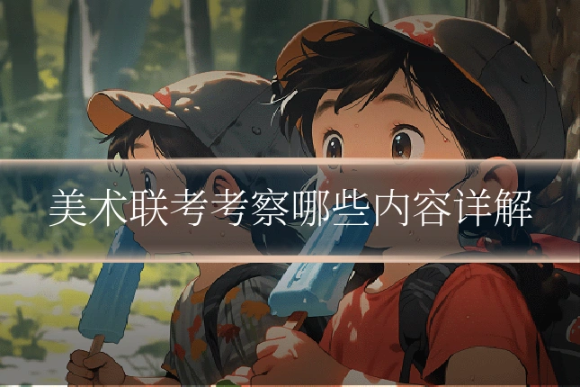 美术联考考察哪些内容详解