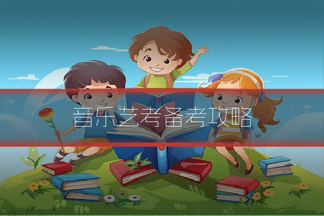音乐艺考备考攻略