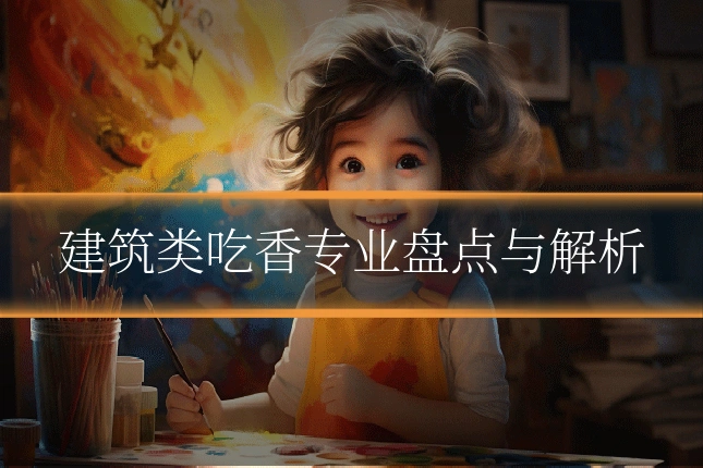 建筑类吃香专业盘点与解析
