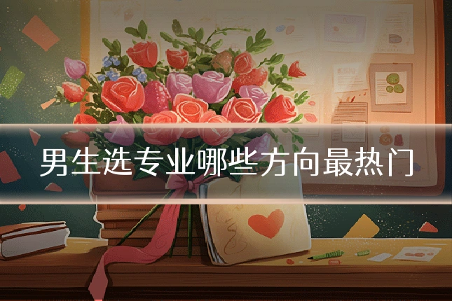 男生选专业哪些方向最热门