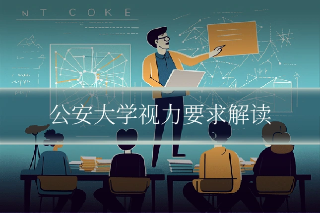 公安大学视力要求解读