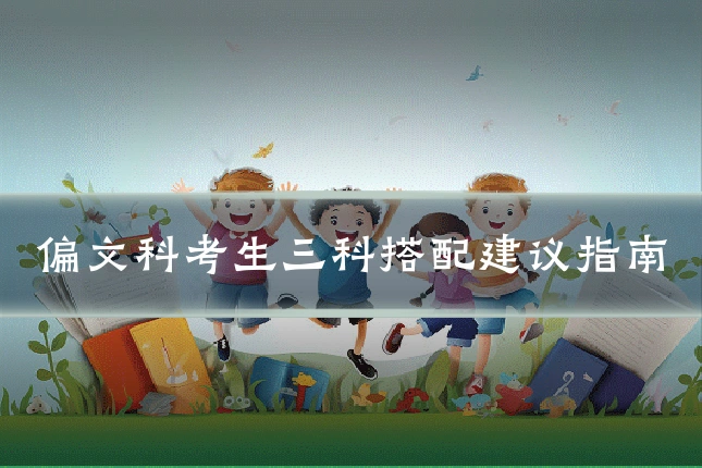 偏文科考生三科搭配建议指南