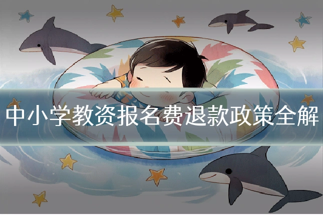 中小学教资报名费退款政策全解