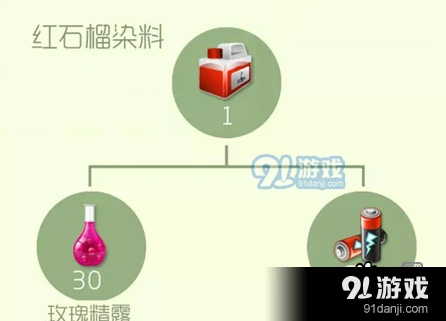 球球大作战红石榴染料合成方法技巧