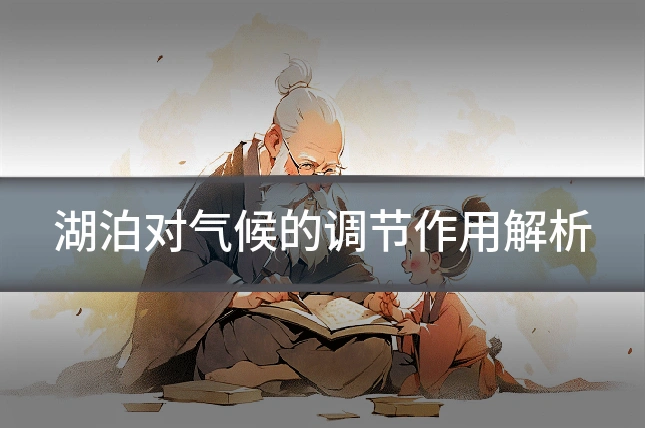 湖泊对气候的调节作用解析