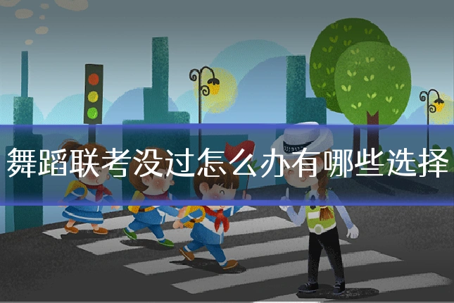 舞蹈联考没过怎么办有哪些选择