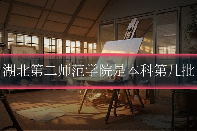 湖北第二师范学院是本科第几批