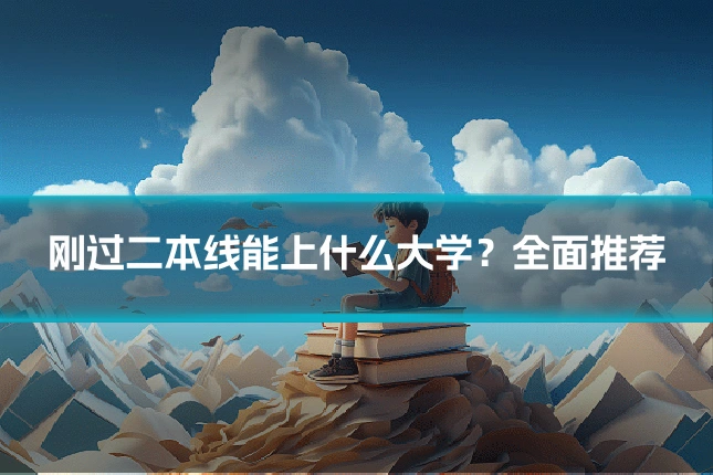 刚过二本线能上什么大学？全面推荐