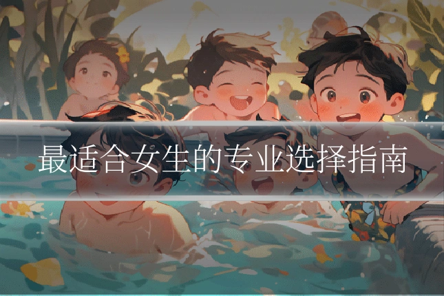 最适合女生的专业选择指南