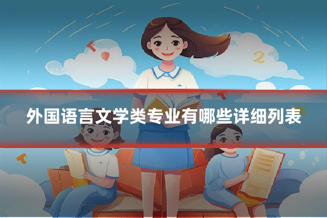外国语言文学类专业有哪些详细列表