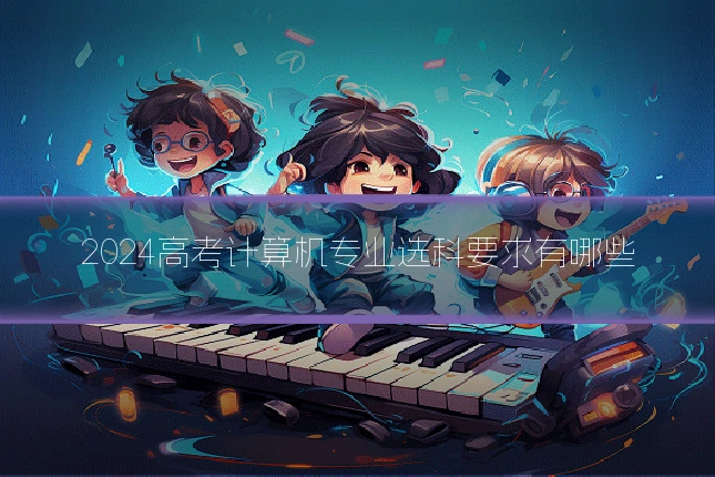 2024高考计算机专业选科要求有哪些