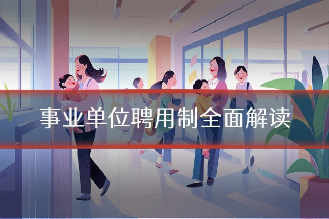 事业单位聘用制全面解读