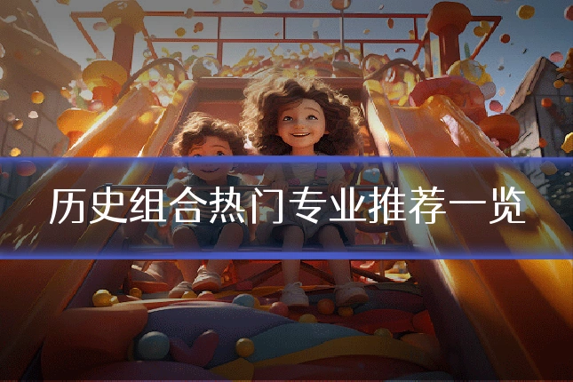 历史组合热门专业推荐一览