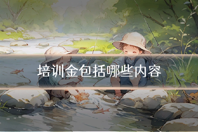 培训金包括哪些内容