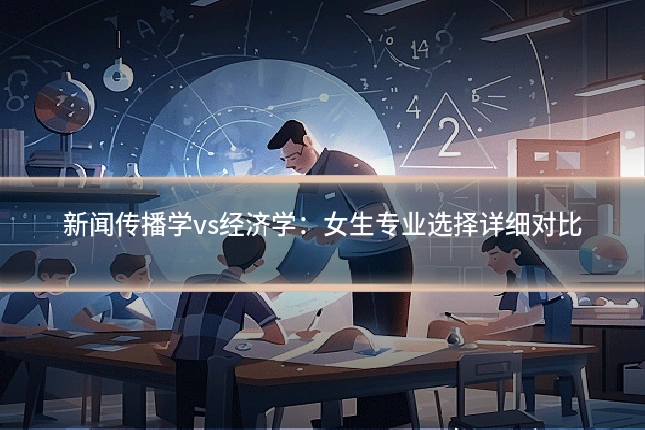 新闻传播学vs经济学：女生专业选择详细对比