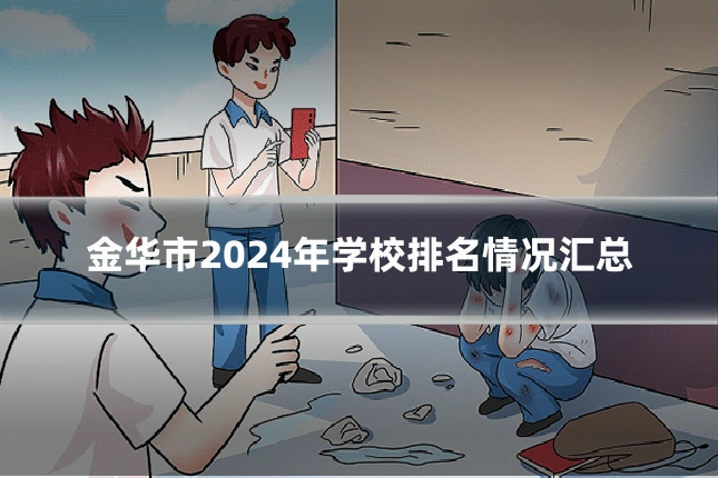 金华市2024年学校排名情况汇总