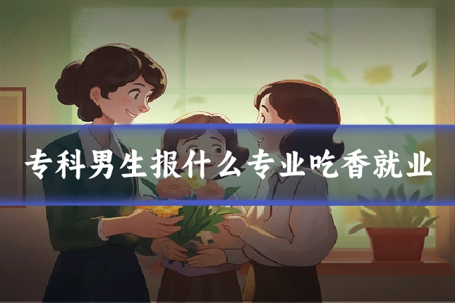 专科男生报什么专业吃香就业