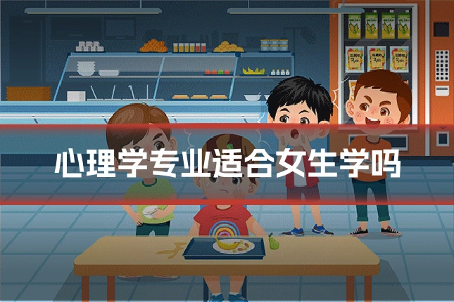 心理学专业适合女生学吗