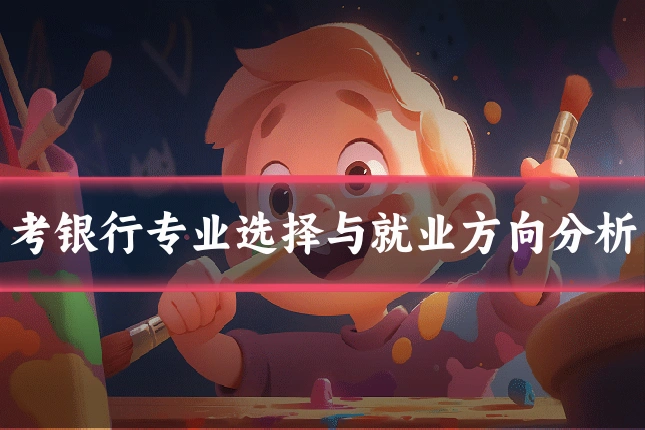 考银行专业选择与就业方向分析