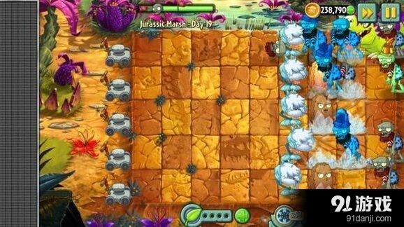 植物大战僵尸2侏罗纪沼泽第19天高分攻略