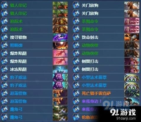 炉石传说猎人法术猎上分攻略