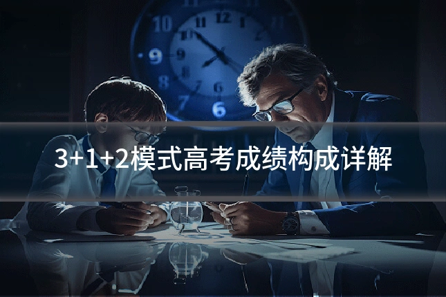 3+1+2模式高考成绩构成详解