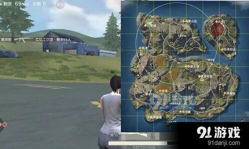荒野行动灯塔城玩法攻略，地图资源分布全教程