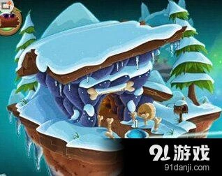 植物大战僵尸2冰河世界极寒冰窟地图信息