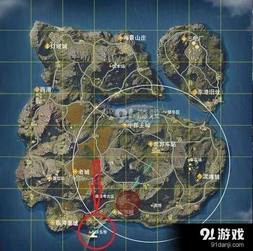 荒野行动小群岛带区域玩法全解