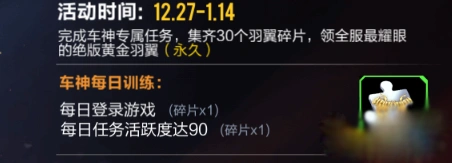 QQ飞车黄金翅膀碎片获取技巧与高效建议