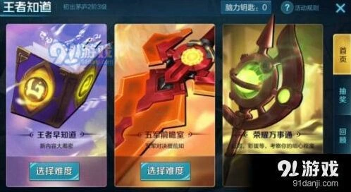 王者荣耀荣耀万事通中等关卡答案