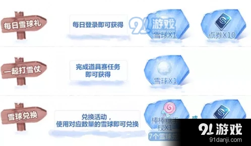 QQ飞车手游雪球获得方式详细教程
