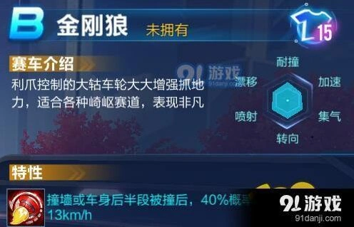 QQ飞车手游金刚狼紫爵最新对比攻略