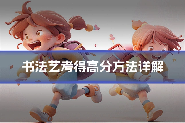 书法艺考得高分方法详解