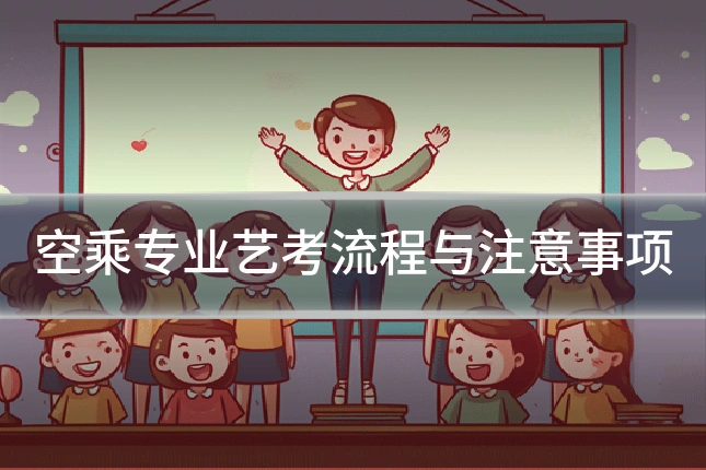 空乘专业艺考流程与注意事项