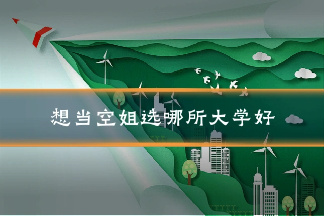 想当空姐选哪所大学好