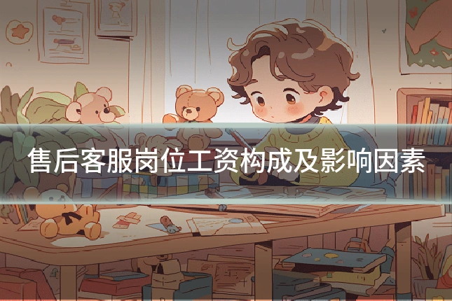 售后客服岗位工资构成及影响因素