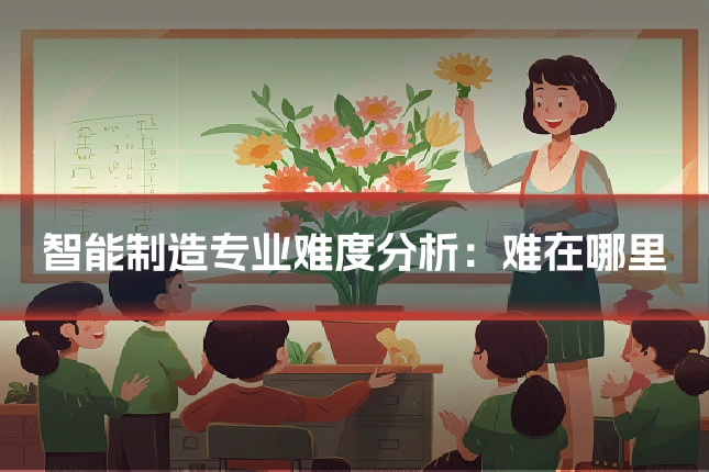 智能制造专业难度分析：难在哪里