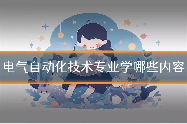 电气自动化技术专业学哪些内容
