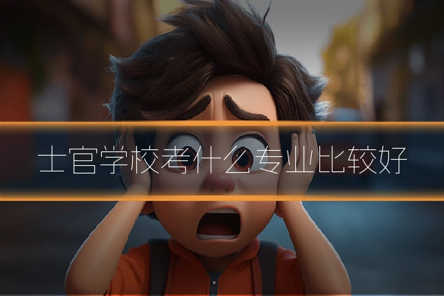 士官学校考什么专业比较好