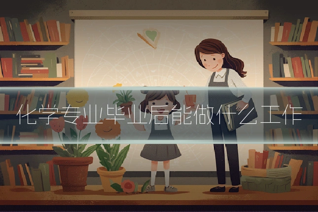 化学专业毕业后能做什么工作
