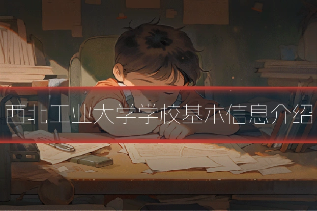 西北工业大学学校基本信息介绍