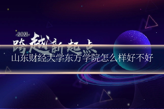 山东财经大学东方学院怎么样好不好