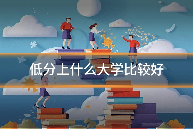 低分上什么大学比较好