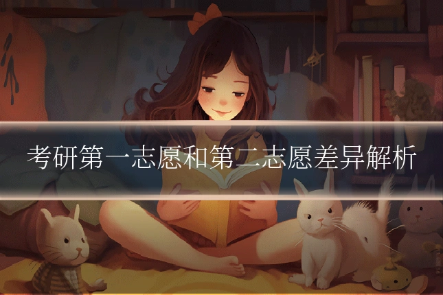 考研第一志愿和第二志愿差异解析