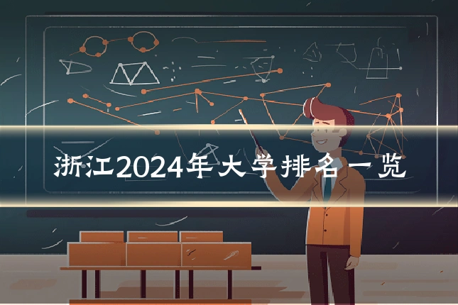 浙江2024年大学排名一览
