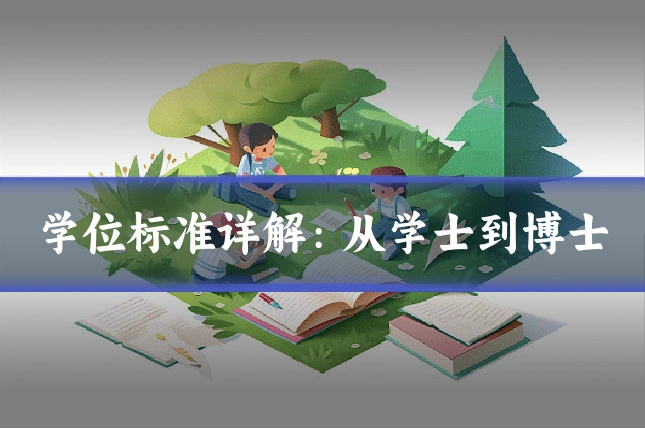 学位标准详解：从学士到博士