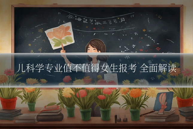 儿科学专业值不值得女生报考 全面解读