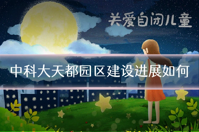 中科大天都园区建设进展如何