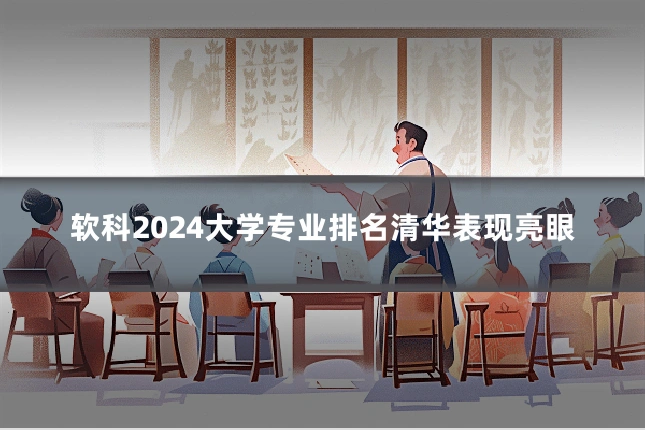 软科2024大学专业排名清华表现亮眼